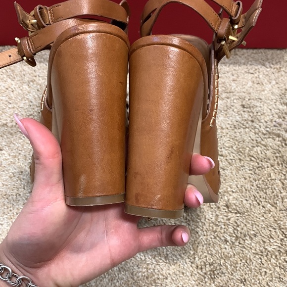 Halogen Leather Sandals - Picture 3 of 5